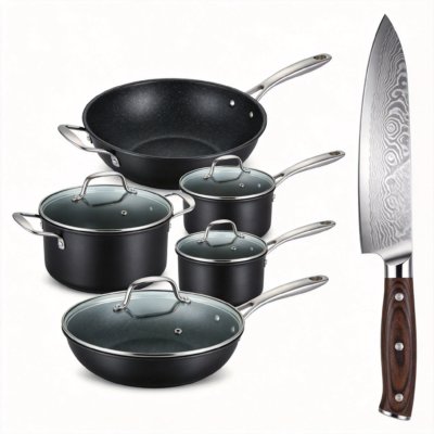 5-Piece Non-Stick Cookware Set