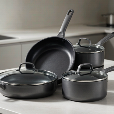 Hard Anodized Non-Stick Cookware Set