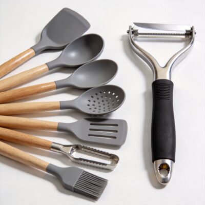 6-Piece Silicone Spatula and Spoon Set